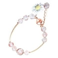 thumbnail image 1 of Sonducket de cuentas TureClos, colgante de flor dulce para mujeres y niñas, brazalete de cadena de mano, , regalo de joyería Ropa, zapatos y accesorios Miscelánea 1 blanco, 1 of 6