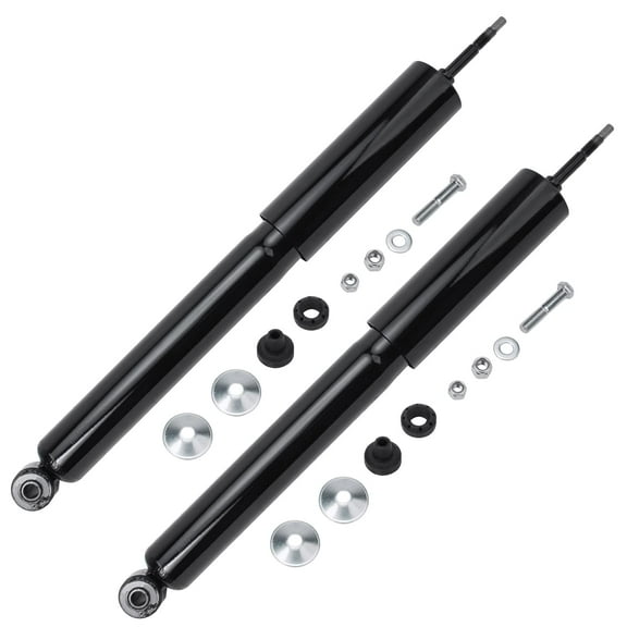 Detroit Axle - Rear 2pc Shock Absorbers for 1994-2004 Ford Mustang, 2 Complete Shock Absorbers 1995 1996 1997 1998 1999 2000 2001 2002 2003 Replacement