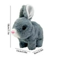 thumbnail image 3 of Bunby - My Realistic Bunny Toy Realistic Bunny That Moves Easter Gifts for Kids Realistic Stuffed Animals Easter Decorations for Home Vitality Bliss Bunny, 3 of 6