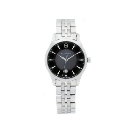 Victorinox Swiss Army Alliance Small 35mm Steel Black Dial Quartz Watch 241751