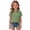 Army Green, variant on OIOLOYJM Linen Shirts for Girls Summer Casual Short Sleeve Button Down Pocket Blouses Lightweight Breathable Comfy Shirts Army Green 3-4 Year