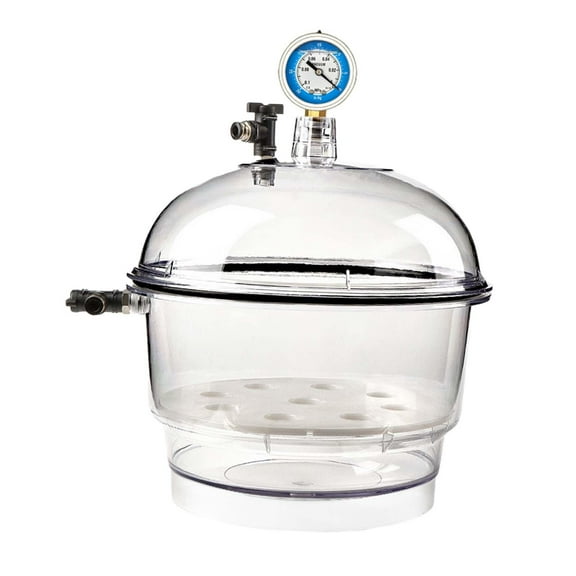 Dryer Glassware High Temperature Resistance Vacuum Desiccator Jar 250mm