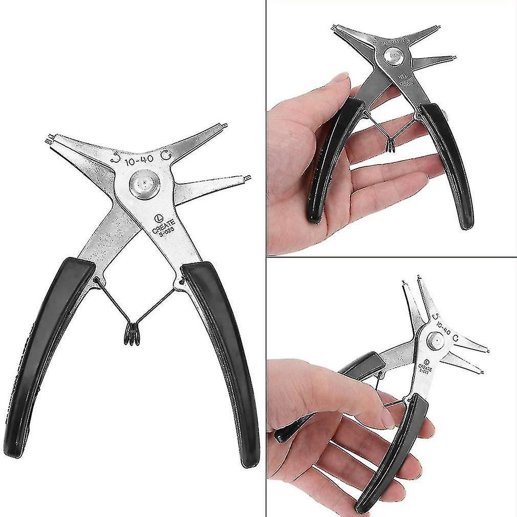 Spring Circlip Rattle Gun 2 In 1 Multifunction Diy Snap Spring Ring Circlip Removal Install Plier ...