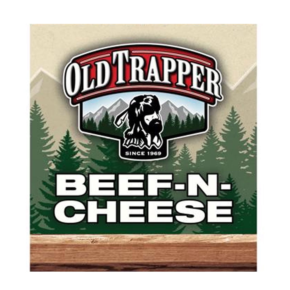 Old Trapper Smoked Products 9090936 1.3 oz Original Beef & Cheese