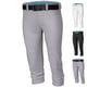 thumbnail image 1 of Pantalones de softball Easton ZONE 2 para adulto, talla grande, color gris, 1 of 3