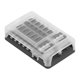 thumbnail image 5 of 12-Way Fuse Box Block with Negative Bus LED Light Indication Protection Cover for Car Marine Boat, 5 of 5