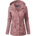 thumbnail image 1 of ORUYROP Women's Lightweight Front Zipper Solid Utility Anorak Hoodie Vest/Jacket, 1 of 7