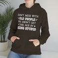 thumbnail image 2 of Familyloveshop LLC Don't Mess With Old People Shirt, Men's Shirt, Funny T-shirt, Father's Day, Birthday Gift, Men And Women Hoodie, 2 of 9