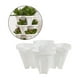 thumbnail image 3 of 2 Macetas Verticales Para Jardín, Maceta Para Plantar Fresas, Interior Y Exterior, Color Blanco Sunnimix Macetas, 3 of 8