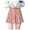 Pink, variant on Women's Tennis Skirts Summer Women's A-line High Waist Culottes Pleated Printed Skirt for Casual Daily Wear Flowy Summer Fashion Gray S