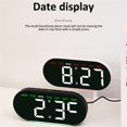 thumbnail image 2 of Elegant LED Alarm Clock with Soft Lighting and USB Charging Capability, 2 of 4