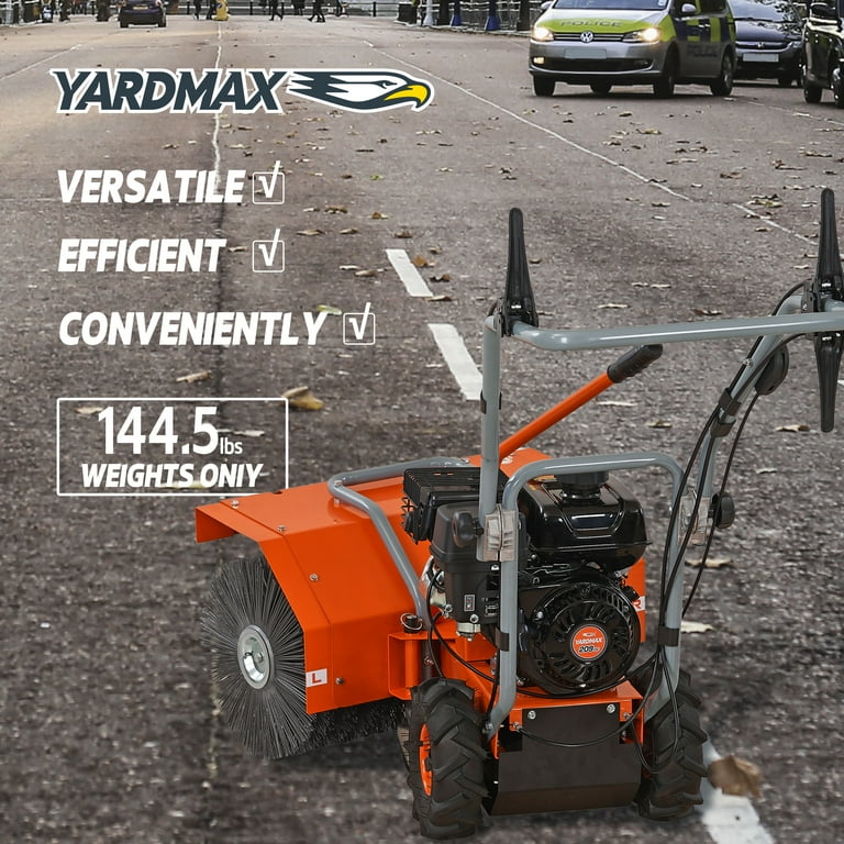 YARDMAX YP7160 Sweeper, 28