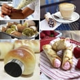 thumbnail image 4 of 12 Pcs Pastry Roll HornTube Cannoli Tubes Non-Stick Cream Horn Cones Christmas, 4 of 8