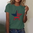 thumbnail image 6 of Maqroz 250 Anniversary USA Shirt Women 4th of July Shirts 1776-2026 250th Birthday T-Shirt "We the People" Short Sleeve Crew Neck Tops, 6 of 7