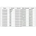 thumbnail image 5 of 100pcs Zip Ties Wire Power Cable Label Mark Tag Nylon Self-Locking Tie Network Cable Marker Cord Strap, 5 of 5