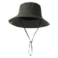 thumbnail image 3 of Bxsruta Unisex Adjustable Waterproof Sun Protection Fishing Bucket Hat for Hiking Camping, 3 of 4