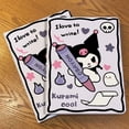 thumbnail image 2 of Kawaii Sanrio HelloKitty Kuromi Ipad Protective Case Cartoon with Pen Slot Book Style All Inclusive Anti Fall Protective Case Gift Festivals, 2 of 6