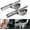 Silver, variant on 25mm 1" Motorcycle Highway Footpegs Pegs For BMW R1200GS LC and For Triumph Tiger Explorer 25mm 1" Engine Guard Crash Bars Mount
