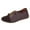 Brown, variant on Vedolay Loafers Womens Slip-On Loafer Comfort Hook and Loop Work Shoes,Brown 9