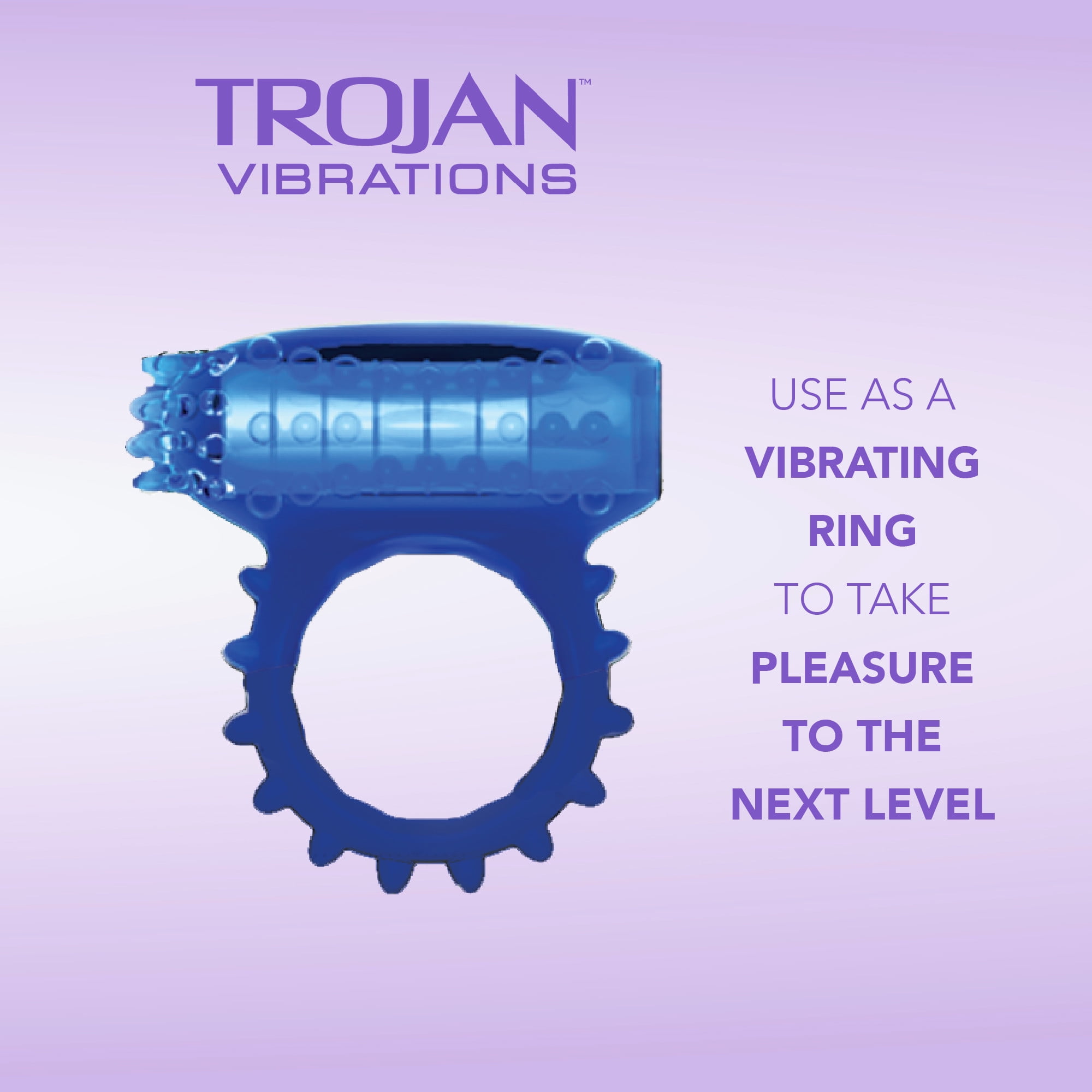 Zeehaven kijk in Anoi Trojan Vibrations 2-in-1 Vibrating Ring Plus Finger Massager - Walmart.com
