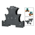 thumbnail image 3 of Anti- Dumbbell Holder, 3 Tiers Weight Triangle Rack Tree Shaped Storage Bracket, 3 of 6