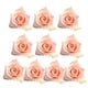 thumbnail image 1 of 10 piezas de 5,5 cm de cabezas de rosas artificiales de seda para flores rosado, 1 of 9
