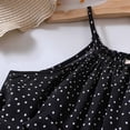 thumbnail image 3 of Toddler Baby Girls Boho Dress Sleeveless Toddler Beach Sundress Princess Birthday Outfit Kids A-Line Swing Dress, 3 of 6
