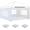 White, variant on Jorohiker 3 Pack Sidewall with Window for 10x10 Pop Up Canopy, Sunwalls fit 10' Outdoor Canopies with Straight Leg, White