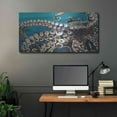 thumbnail image 5 of Luxe Metal Art 'Wild Octopus I' by Carolee Vitaletti Metal Wall Art, 48"x24", 5 of 7