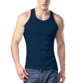 thumbnail image 2 of Men Slim Fit Tank Tops - Sleeveless Base Layer Undershirts Active Summer Sports Gym Casual Tees, S-5XL, 2 of 8