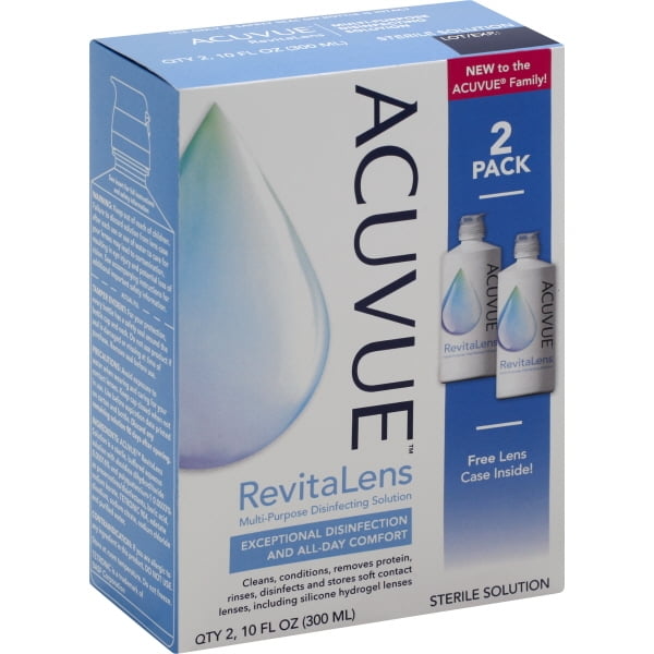 Acuvue RevitaLens Multi Purpose Disinfecting Contact Solution, 20 Fl