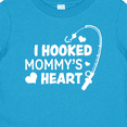 thumbnail image 4 of Inktastic I Hooked Mommy's Heart with Fishing Rod Boys or Girls Baby T-Shirt, 4 of 5