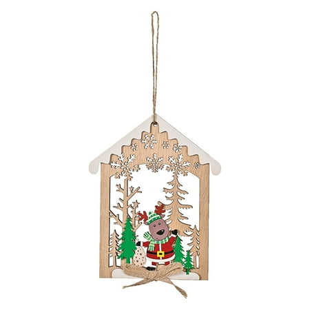 

Veki Decoration Pendant Atmosphere Christmas Decoration Christmas Tree Pendant Decoration Hangs Thin Clear String for
