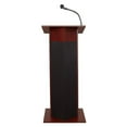 thumbnail image 2 of Pemberly Row 30W Apm Modern Wood Power Plus Lectern in Mahogany, 2 of 7