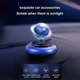 thumbnail image 4 of Rbaofujie Car Scents Air Freshener Solar Car Mounted Aroma Car Perfume Accessories Turbine Rotating Asteroid Suspension Aroma Perfume Seat Shaped Star Perfume Car Supplies Room Fresheners, 4 of 7