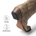 thumbnail image 6 of DREAM PAIRS Women's Western Cowboy Boots Square Toe Mid Calf Cowgirl Boots with Classic Embroidery Pull On Low Block Heel Vintage Country Boots, 6 of 9