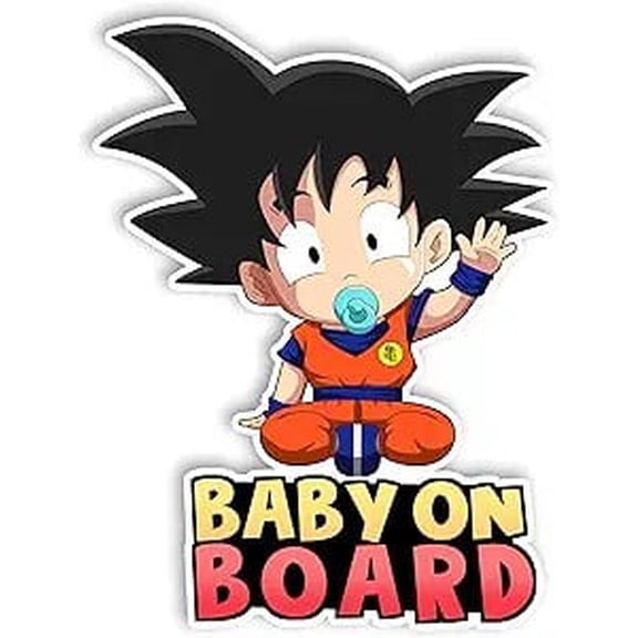 Baby on Board Sticker for Cars - Baby Stuff - Baby Stickers for Car SUV Trucks Vans RVs Large 7 Inches
