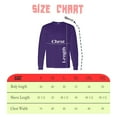 thumbnail image 5 of Gildan Men's Heavy Cotton Long Sleeve T-Shirt, 100% Cotton, Adult T-Shirt, Classic fit Tee, Purple, XL, 5 of 5