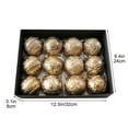 thumbnail image 6 of Mini Christmas Ball Ornaments - 8Cm12Psc Antique Christmas Ball Set Pendant Christmas Tree Ornaments Boxed Hanging Ball Ornaments Christmas Decorations, 6 of 6