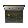 thumbnail image 3 of ASUS TUF A17 Gaming Laptop 17.3" FHD IPS 120Hz Display AMD Octa-core Ryzen 7 4800H 32GB DDR4 1TB SSD NVIDIA GeForce GTX 1660 Ti 6GB Backlit Keyboard USB-C HDMI WiFi5 Bluetooth Win10 Gray, 3 of 6