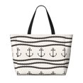 thumbnail image 2 of Balery Anchors and Ropes Beach Travel Bag - Water-Resistant, Large Capacity Lightweight Tote with 7 Pockets for Women and Men - Perfect for Beach, Pool, Gym, and Travel, 2 of 7