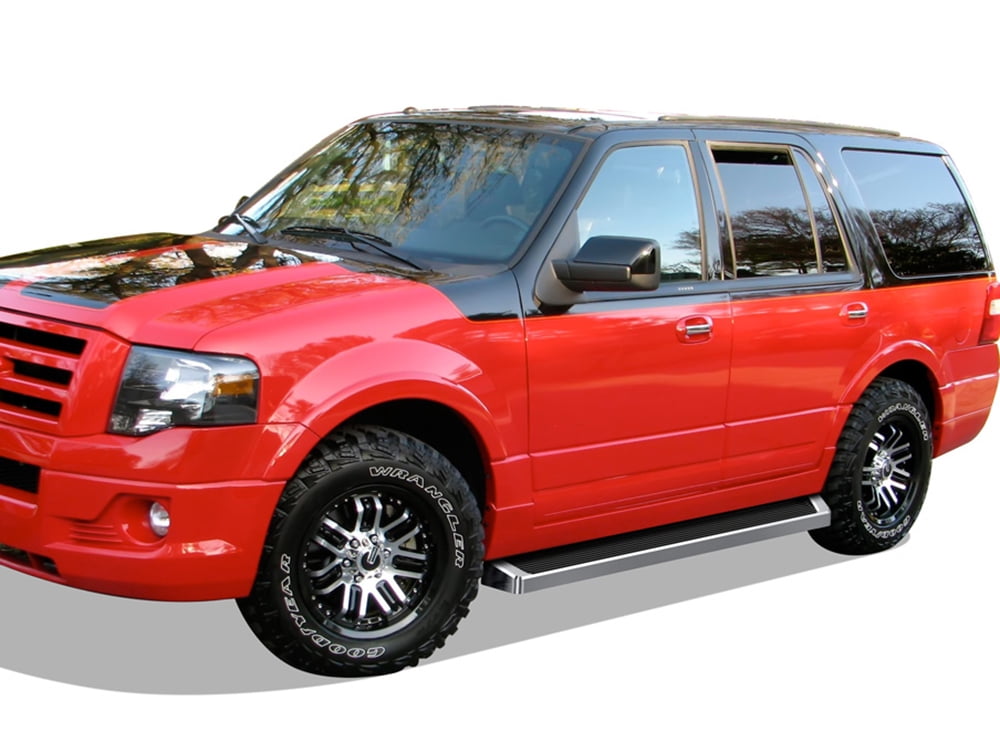 APS Running Boards Style Compatible with Ford Expedition 1997-2017 (Exclude EL Model) (Not Fit Funkmaster Flex Edition) (Nerf Bars Side Steps Side Bars)