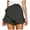 Black, variant on TrendOFT Womens Running Shorts Casual Skate Skirt Mini Wrap Skirt Beach Flowing Linen High Waist Lounge Shorts Womens Athletic Shorts Red L