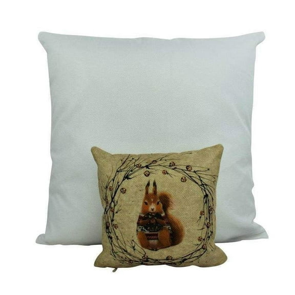 Mini Chipmunk | Throw Pillow | 8 x 8 | Squirrel | Home Decor | Cabin Decor Ideas |Cabin | Farmhouse Decor | Throw Pillows
