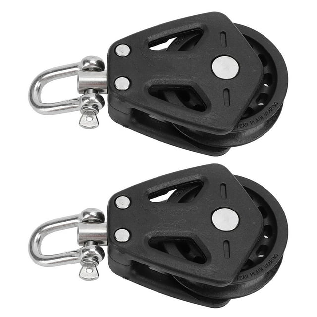 Poulie en Nylon Inoxydable pour Voilier Kayaks Canoës