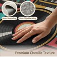 thumbnail image 6 of ODIKA 8'x10' Washable Area Rug Personalized Music Cassette Movie Theater Juice Beast Horror for Dining Room, Large Office, Lounge, Non-Slip Chair-Friendly Mat, 6 of 7