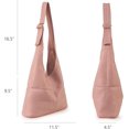 thumbnail image 3 of XINQIHANG Genuien Leather Crossbody Cluth Purse Small Shoulder Bags Mini Messenger with Adjustable Strap, 3 of 6