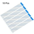 thumbnail image 2 of Flexible Flat Cable, 51 Pins 0.5mm Pitch 150mm FPC FFC Flexible Ribbon Cable  for LCD TV Car Audio DVD 10Pcs (B Type), 2 of 4