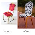 thumbnail image 4 of Varios Paddy Estiramiento Comedor Taburete Silla Cubierta Asiento Slipcover BLESIY Cubierta de la silla, 4 of 5