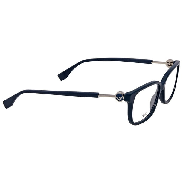 Fendi FF 0394-ZI9 Transparent Teal Women's Acetate Eyeglasses Teal - - Walmart.com